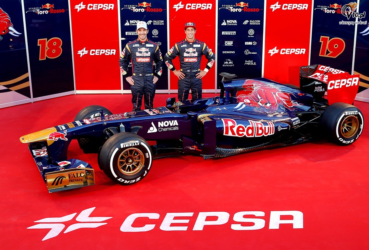 Toro Rosso STR8 rozwinite mechanicznie, aerodynamika zostanie przebudowana w trakcie sezonu