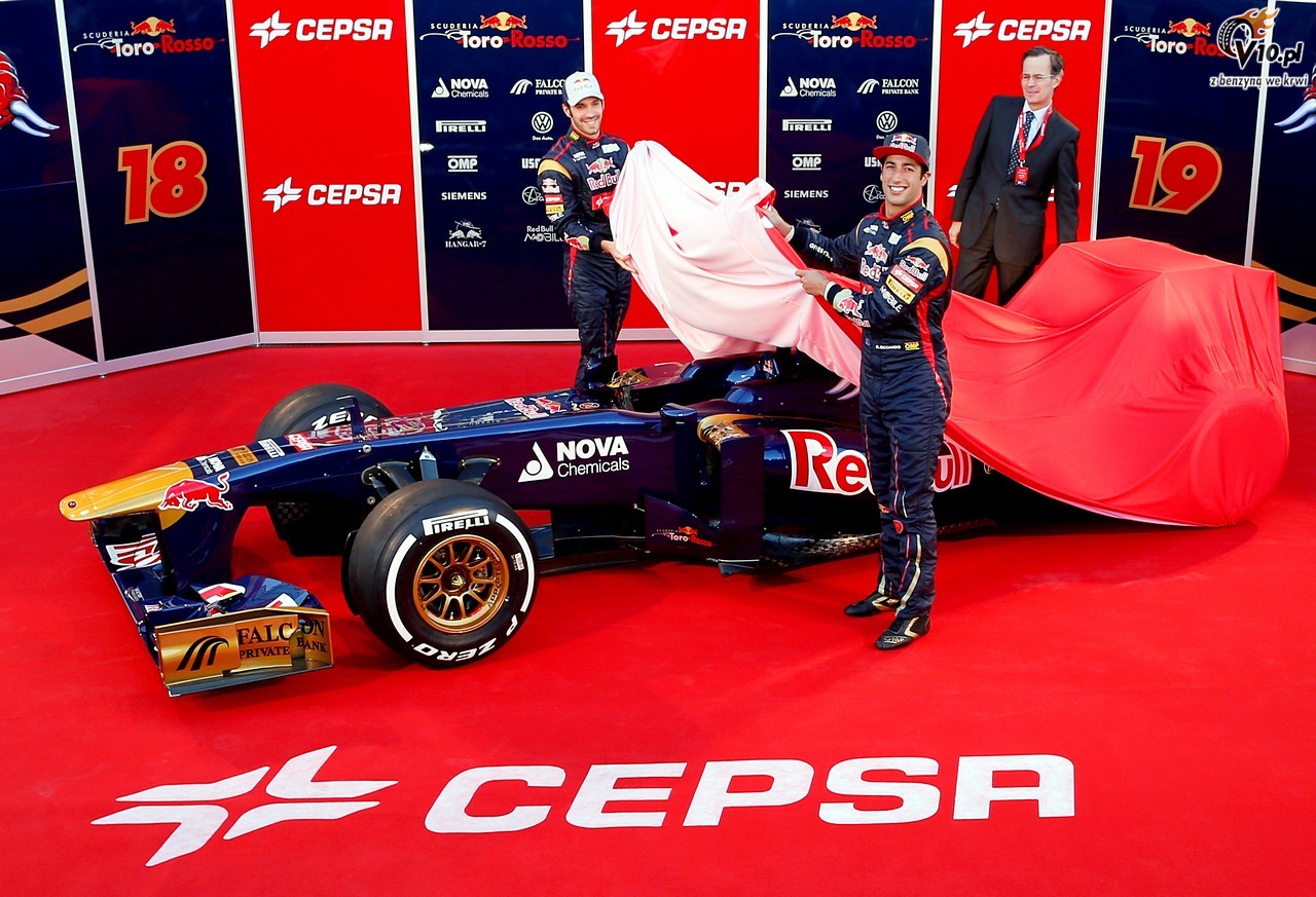 Toro Rosso STR8 rozwinite mechanicznie, aerodynamika zostanie przebudowana w trakcie sezonu