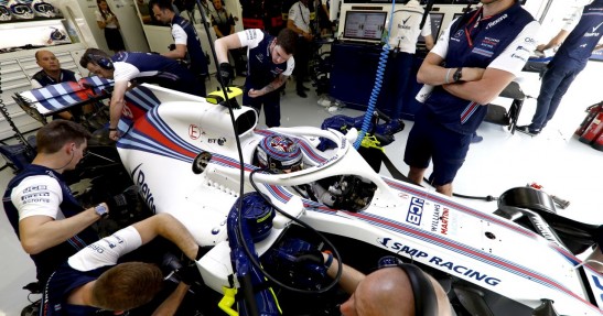 Sirotkin ciężko zapracowany w fabryce Williamsa