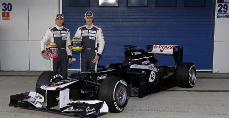 Williams pokaza bolid na sezon 2012 - model FW34