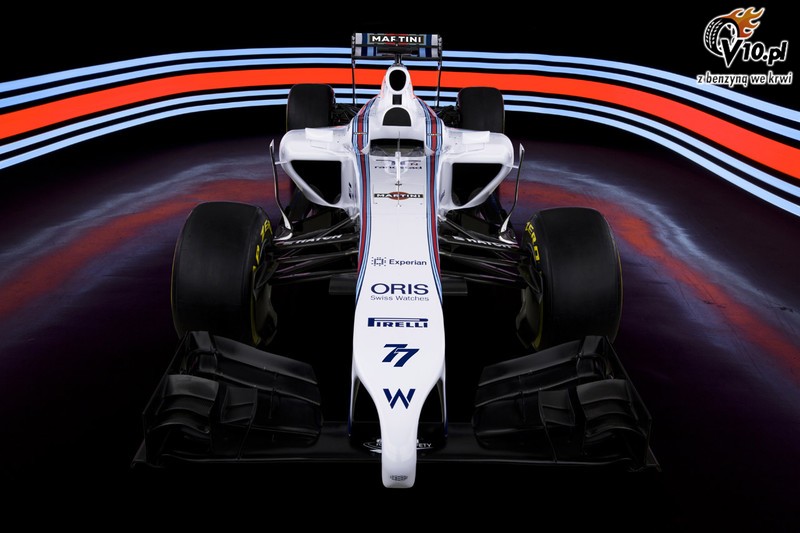 Williams zaprezentowa swj nowy bolid F1 w malowaniu Martini