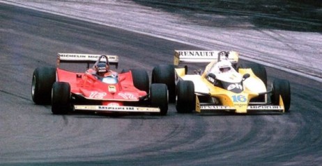 Gilles Villenueve i Rene Arnoux