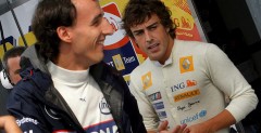 Robert Kubica i Fernando Alonso