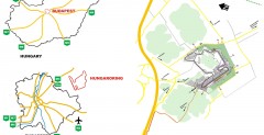 Hungaroring - mapa dojazdu