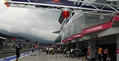 Fuji pitlane