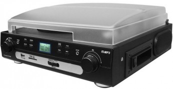 Manta MA408 - gramofon i odtwarzacz kaset magnetofonowych