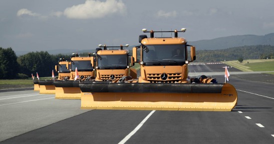 Autonomiczne pługi Mercedesa