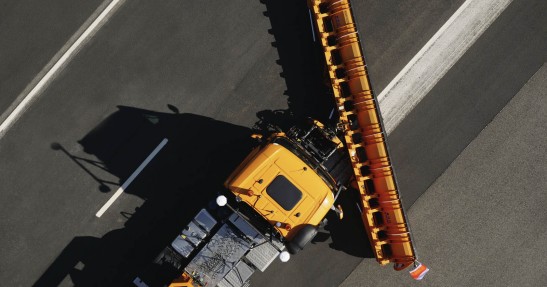 Autonomiczne pługi Mercedesa