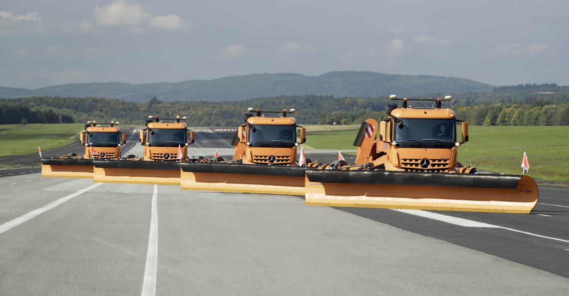 Autonomiczne pługi Mercedesa