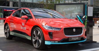 Flota Jaguarów I-PACE będzie wozić pasażerów na Heathrow