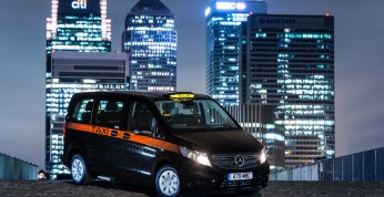 Nowy Mercedes Vito Taxi wjeżdża na brytyjskie drogi