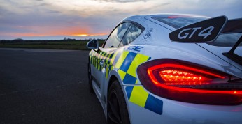 Porsche Cayman GT4 w służbie brytyjskiej policji