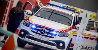 Mercedes i Volkswagen pokazały auta ratunkowe na RETTmobil 2018