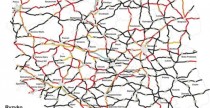 Mapa ryzyka indywidualnego na drogach krajowych w Polsce