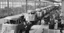 produkcja ciarwek DAF w roku 1953