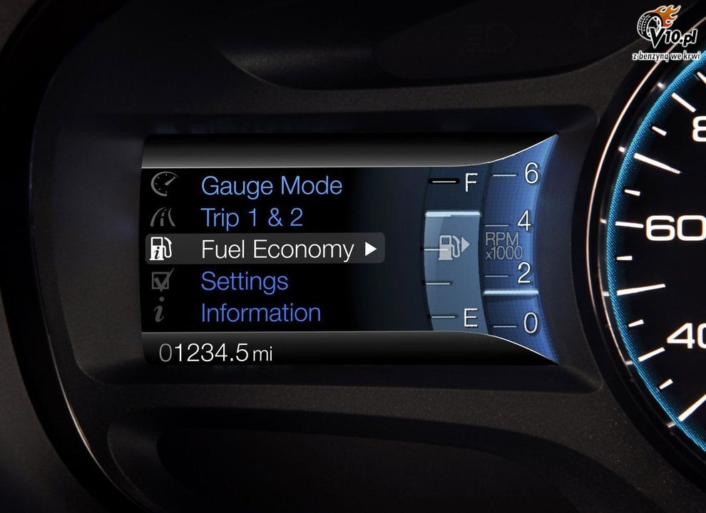 Nawigacja My Ford Touch