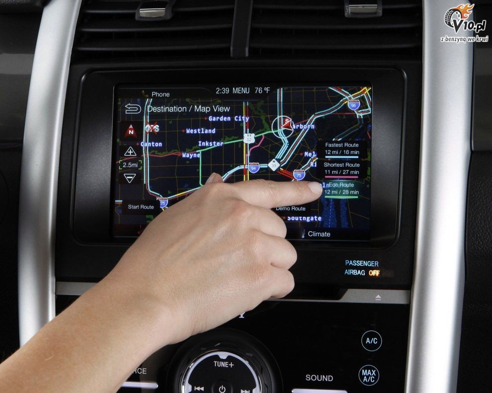 Nawigacja My Ford Touch