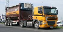 Daf CF85 w barwach Bertschi AG