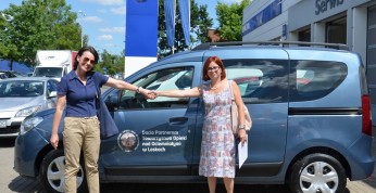 Towarzystwo Opieki nad Ociemniałymi otrzymało Dacię Dokker