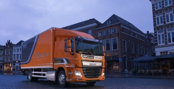 Supercichy DAF CF Silent zdobywa nagrodę Fleet Transport Truck...