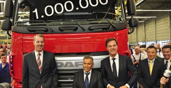 Fabrykę DAF w Eindhoven opuściła milionowa ciężarówka