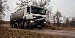 Pierwszy w Polsce DAF FAX CF85 jako cysterna do mleka Pierwszy w Polsce DAF FAX CF85 jako cysterna do mleka