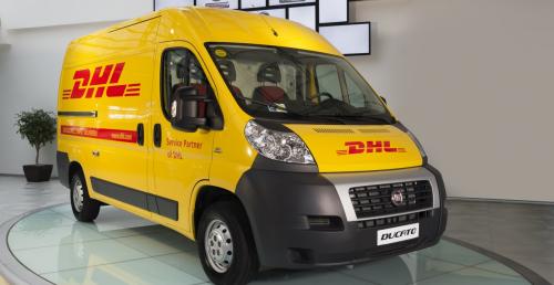 Fiat Ducato w barwach DHL