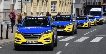 Flota 53 samochodów marki Hyundai w służbie Tour de Pologne
