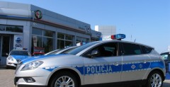 Lancia Delta w mundurach polskiej Policji