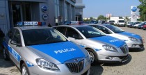 Lancia Delta w mundurach polskiej Policji