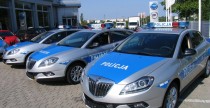 Lancia Delta w mundurach polskiej Policji