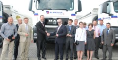Eurovia wybiera ciarwki MAN