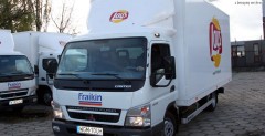 Mitsubishi Canter we flocie Frito Lay Poland