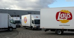 Mitsubishi Canter we flocie Frito Lay Poland