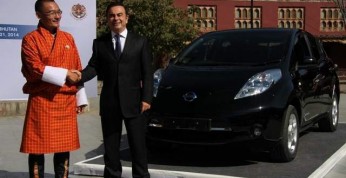 Nissan Leaf znalazł zatrudnienie w Królestwie Bhutanu - auto...