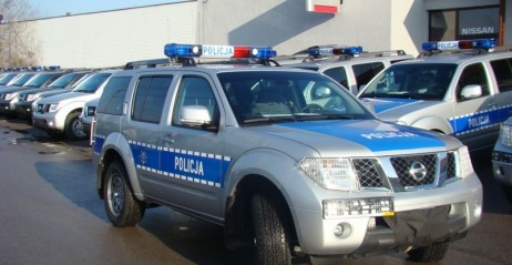 Policja wybraa model Nissan Pathfinder