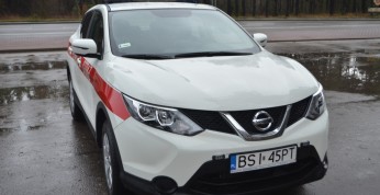 Nissan Qashqai, który został strażakiem