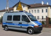 Renault Master w subie polskiej policji