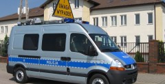 Renault Master w subie polskiej policji