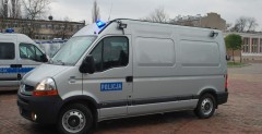 Renault Master w subie polskiej policji