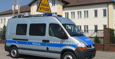 Renault Master w subie polskiej policji