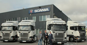 Firma PKS Gdańsk - Oliwa SA odbiera pojazdy Scania Streamline Euro...