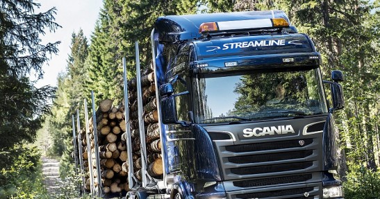 Scania z silnikiem V8 Euro 6