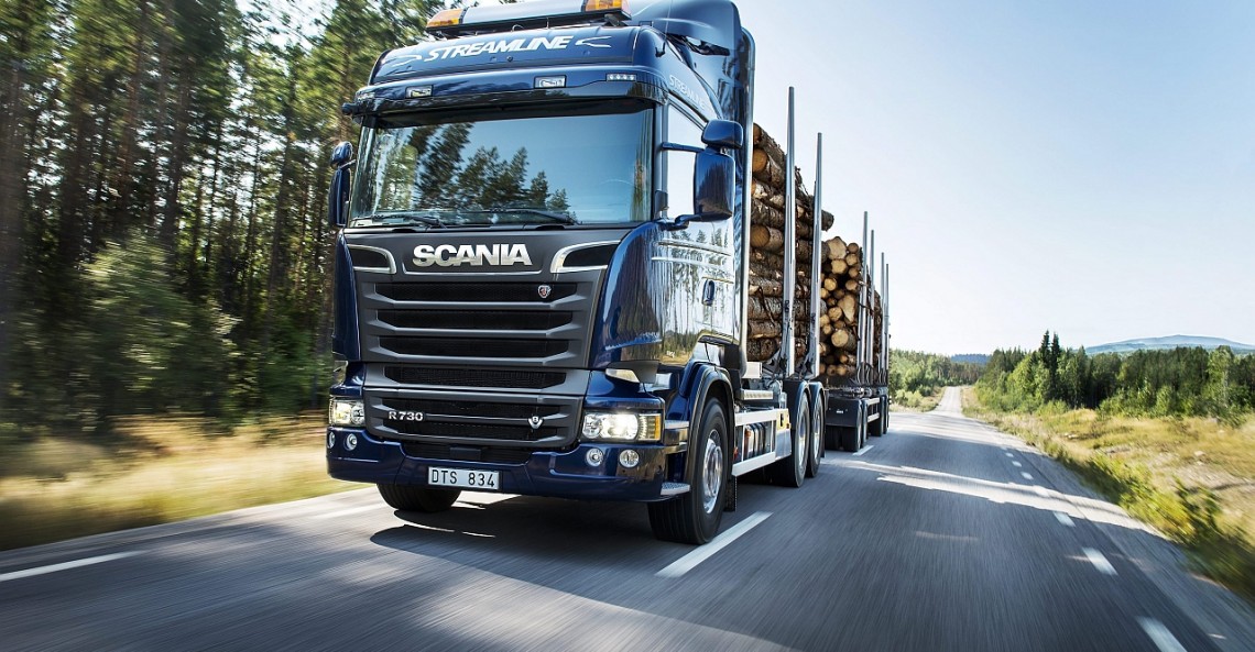 Scania z silnikiem V8