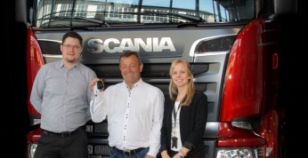 Najmocniejsza Scania Euro 6 wydana - auto pojechało do Witkowa...