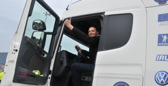Lars Sondergård wygrał konkurs Young European Truck Driver