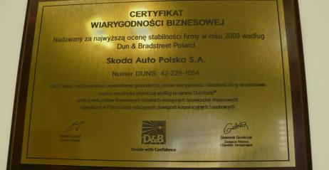 Certyfikat Wiarygodności Biznesowej...