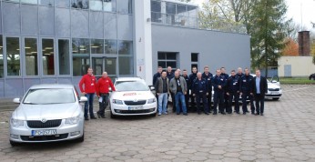 Wielkopolscy policjanci na szkoleniu zorganizowanym przez Szkołę...