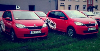 Skoda Citigo na LPG we flocie firmy Rolnik
