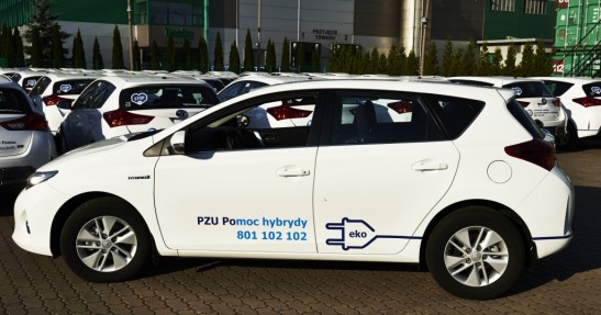 Hybrydowy Auris we flocie PZU